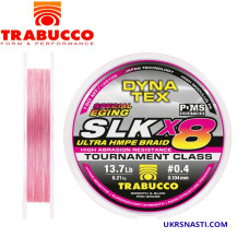 Шнур плетёный Trabucco Dyna-Tex SLK X8 Egi/mm размотка 150м светло-розовый